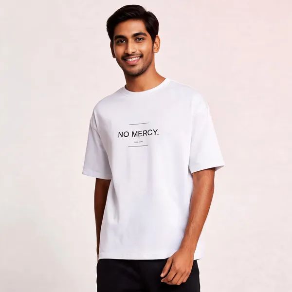 No_Mercy_None_Given_Oversized_Graphic_Tee_White
