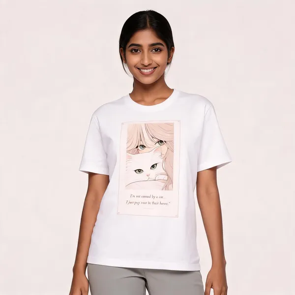 Cat_S_Mom_Unisex_T_Shirt_White