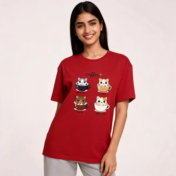 Coffee_Mood_Unisex_T_Shirt_Red