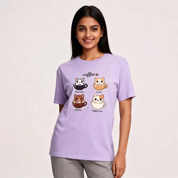 Coffee_Mood_Unisex_T_Shirt_Lavender