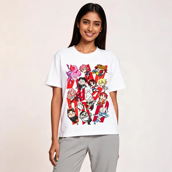 Dandadan_Unisex_T_Shirt_White