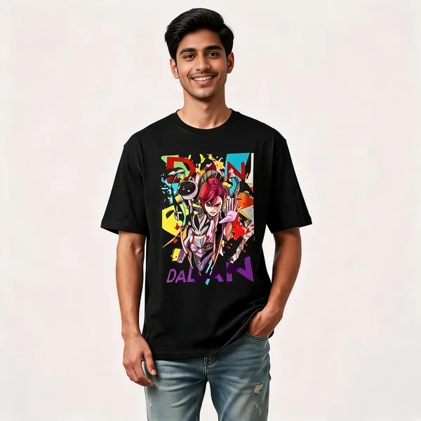 Dandadan_Crew_Unisex_T_Shirt_Black
