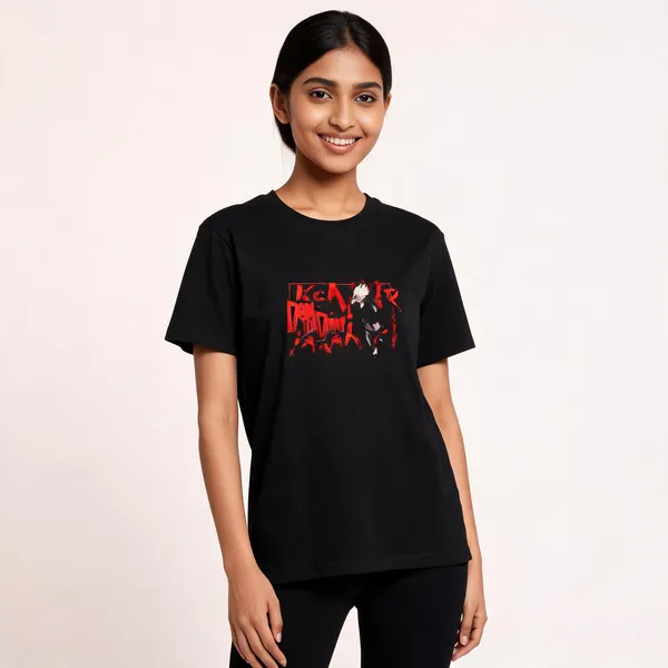 Dan_Da_Dan_Unisex_Graphic_T_Shirt_Anime_Streetwear_Lunara_Ink_Black