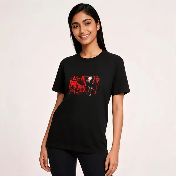 Dan_Da_Dan_Unisex_Graphic_T_Shirt_Anime_Streetwear_Lunara_Ink_Black