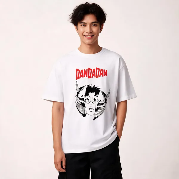 Dandadan_Unisex_T_Shirt_White_White