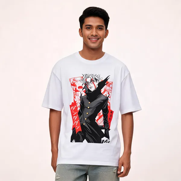 Okarun_Unisex_T_Shirt_White_White