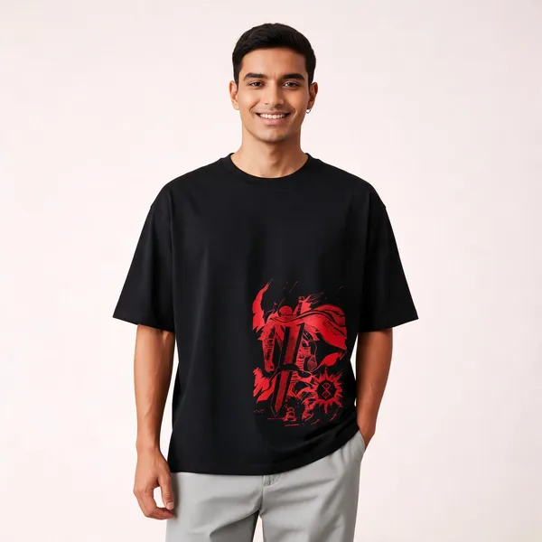 Berserk_Unisex_Graphic_Crew_T_Shirt_Black