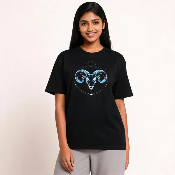 Aries_Unisex_T_Shirt_Zodiac_Graphic_Tee_Royal_Blue