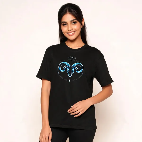 Aries_Unisex_T_Shirt_Zodiac_Graphic_Tee_Royal_Blue