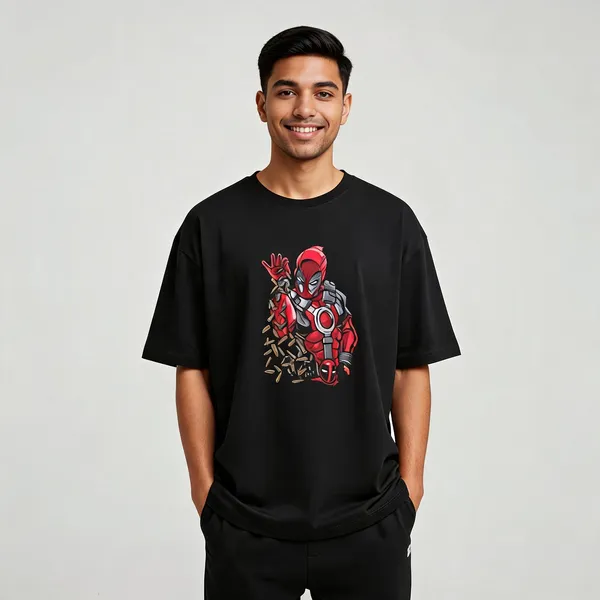 Deadpool_Graphic_Oversized_T_Shirt_Unisex_Black