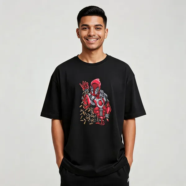Deadpool_Graphic_Oversized_T_Shirt_Unisex_Black