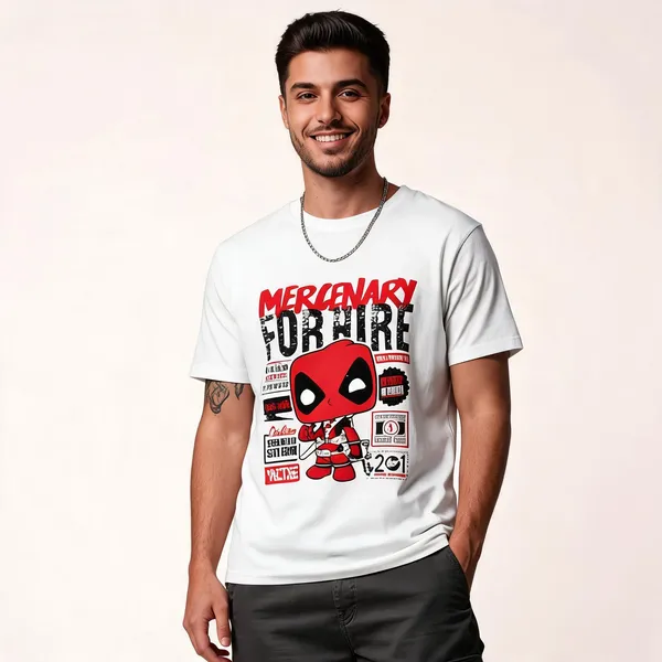 Deadpool_Mercenary_Unisex_Crew_T_Shirt_Lunara_Ink_White