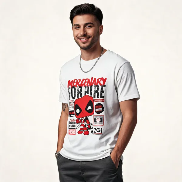 Deadpool_Mercenary_Unisex_Crew_T_Shirt_Lunara_Ink_White