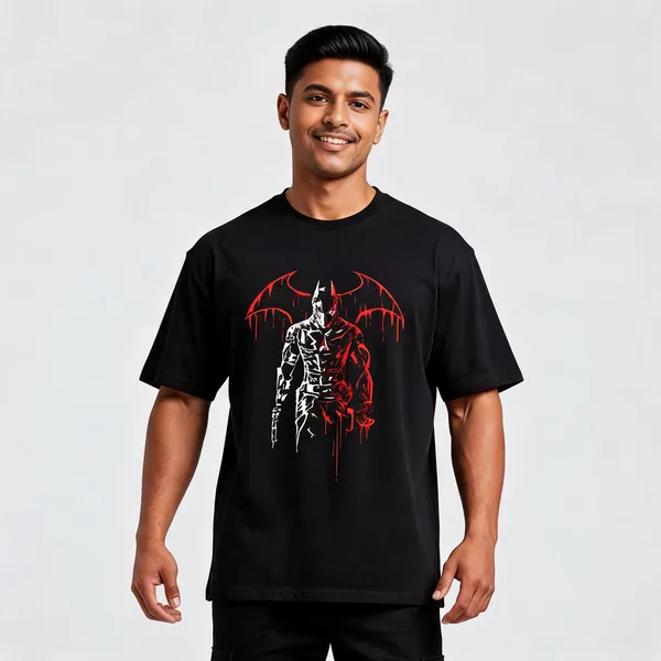 Batman_Halftone_Unisex_T_Shirt_Lunara_Ink_Black