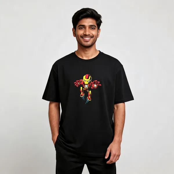 Iron_Man_Arc_Reactor_Graphic_Tee_Unisex_T_Shirt_Black