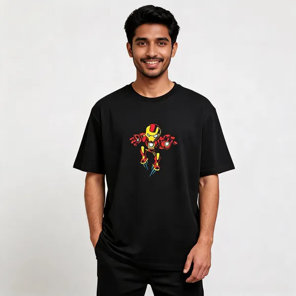 Iron_Man_Arc_Reactor_Graphic_Tee_Unisex_T_Shirt_Black