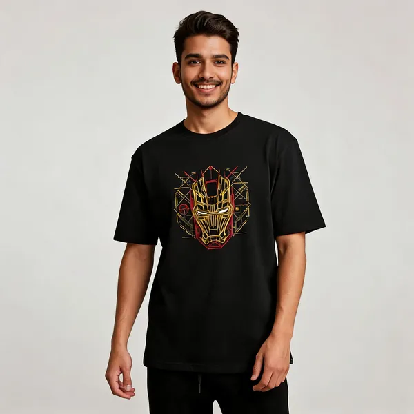 Iron_Man_Mask_Graphic_Tee_Unisex_T_Shirt_Black