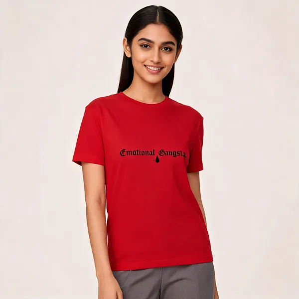 Emotional_Gangsta_Unisex_Tee_Lunara_Ink_Red