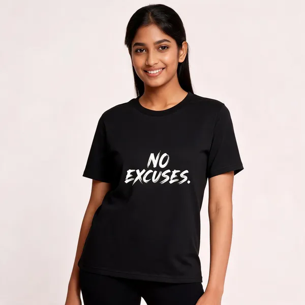 No_Excuses_Unisex_T_Shirt_Black