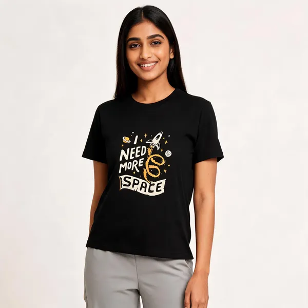 I_Need_More_Space_Unisex_T_Shirt_Black