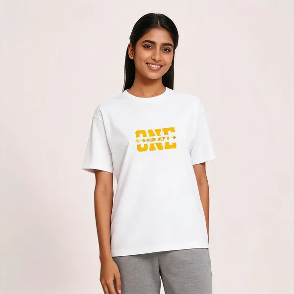 One_More_Rep_Unisex_T_Shirt_White