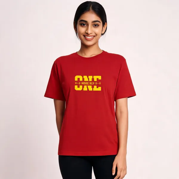 One_More_Rep_Unisex_T_Shirt_Red