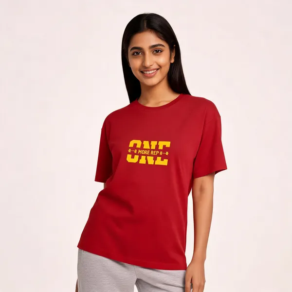 One_More_Rep_Unisex_T_Shirt_Red