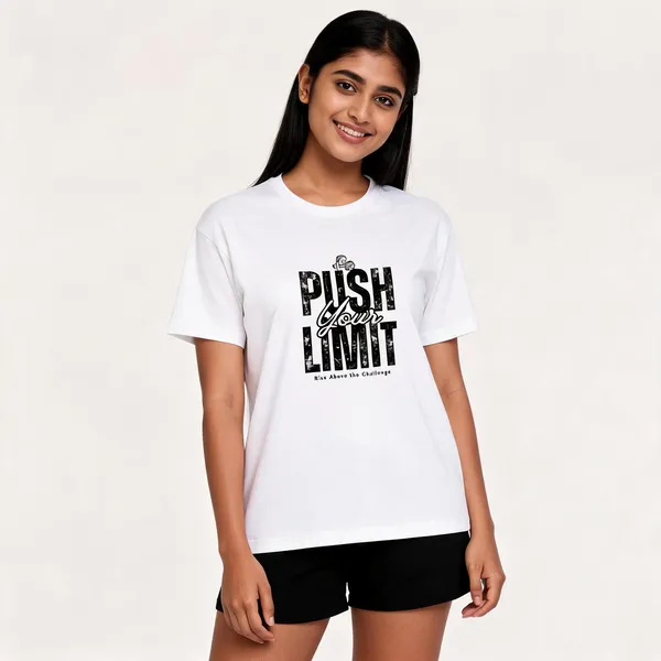 Push_Your_Limit_Unisex_T_Shirt_White