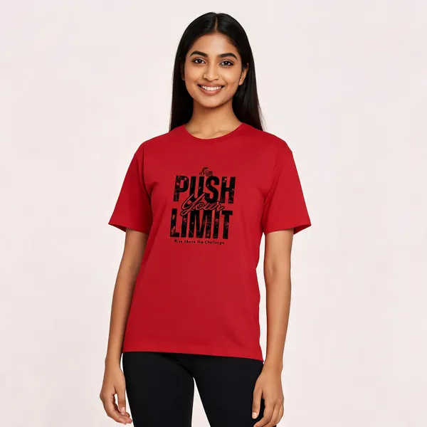 Push_Your_Limit_Unisex_T_Shirt_Red