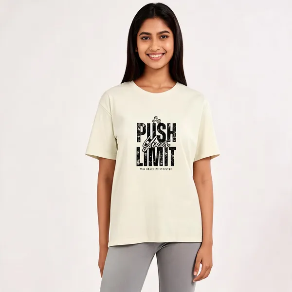 Push_Your_Limit_Unisex_T_Shirt_Off_White