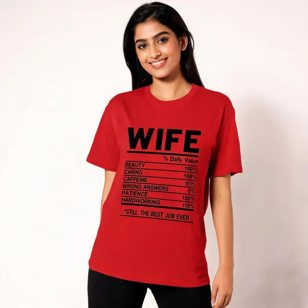 Best_Wife_Unisex_T_Shirt_Red