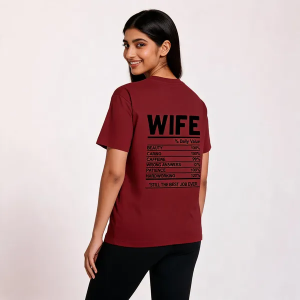 Best_Wife_Unisex_T_Shirt_Brick_Red