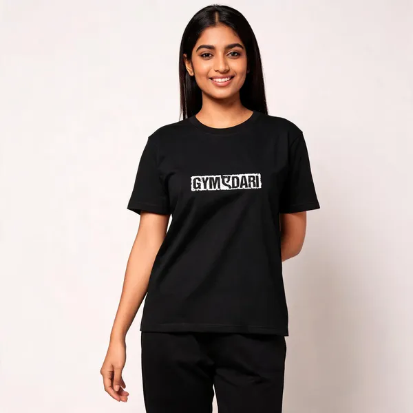 Gymdari_Unisex_T_Shirt_Black