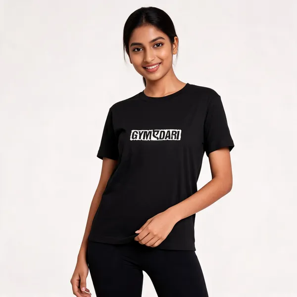 Gymdari_Unisex_T_Shirt_Black