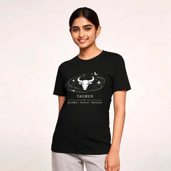 Taurus_Black_Unisex_T_Shirt_Black
