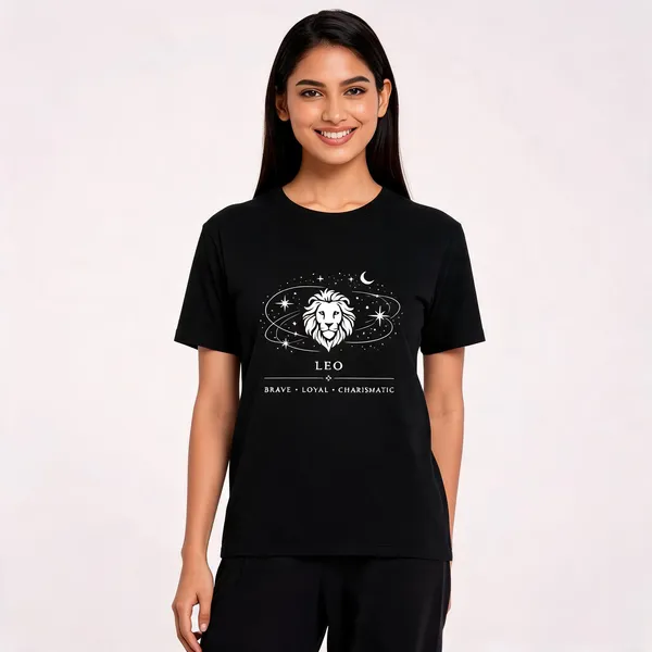 Leo_Black_Unisex_T_Shirt_Black
