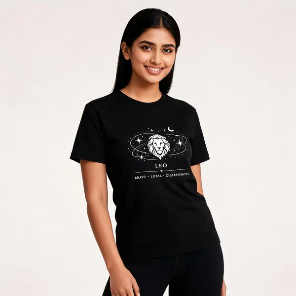 Leo_Black_Unisex_T_Shirt_Black