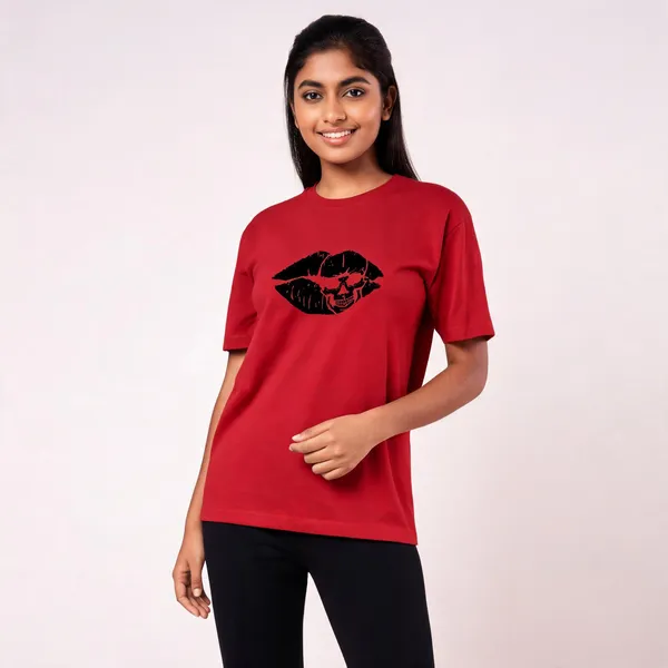 Lethal_Kiss_Unisex_T_Shirt_Red
