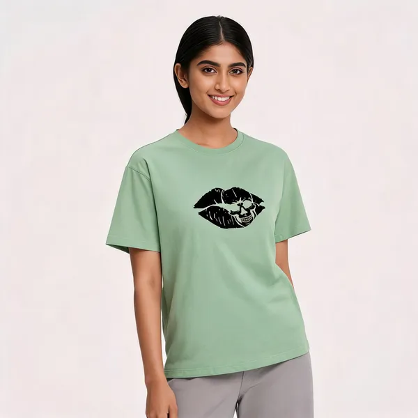 Lethal_Kiss_Unisex_T_Shirt_Jade