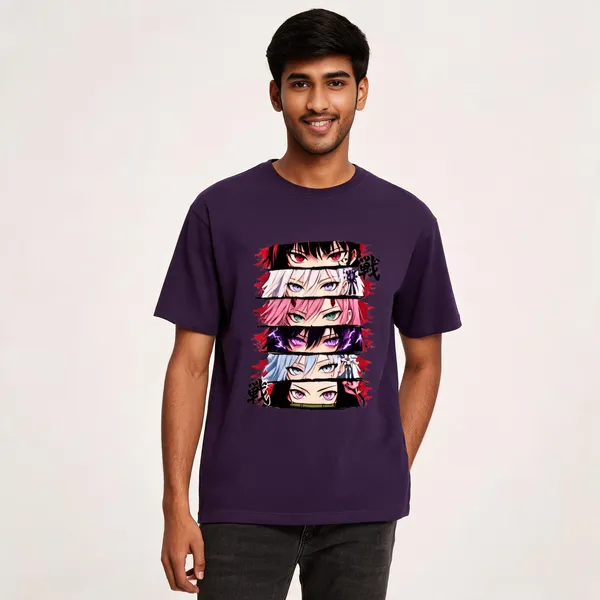 Otaku_Verse_T_Shirt_Anime_Streetwear_Tee_Purple