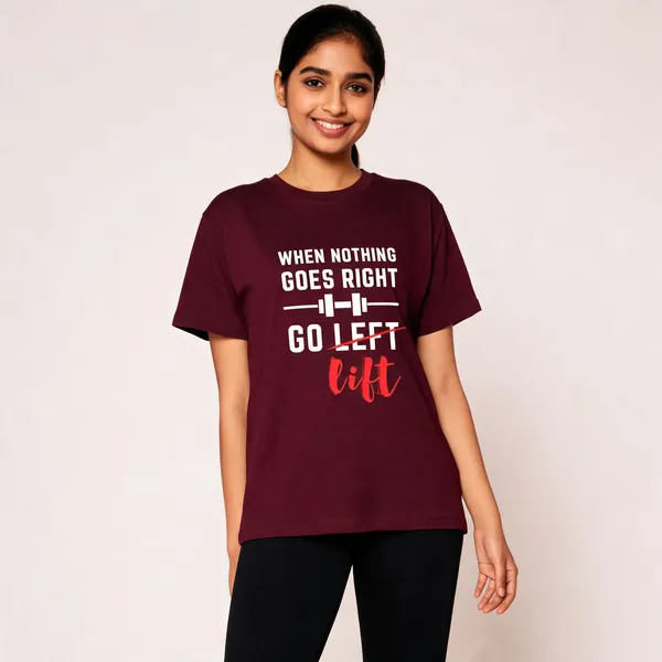 Go_Lift_Unisex_T_Shirt_Gym_Workout_Graphic_Tee_Maroon