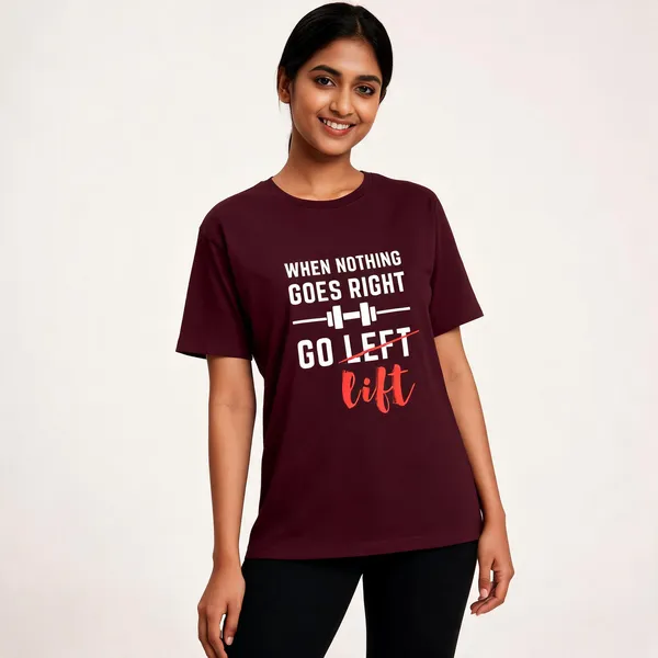 Go_Lift_Unisex_T_Shirt_Gym_Workout_Graphic_Tee_Maroon
