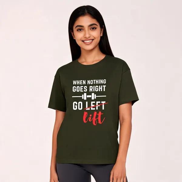 Go_Lift_Unisex_T_Shirt_Gym_Workout_Graphic_Tee_Olive_Green