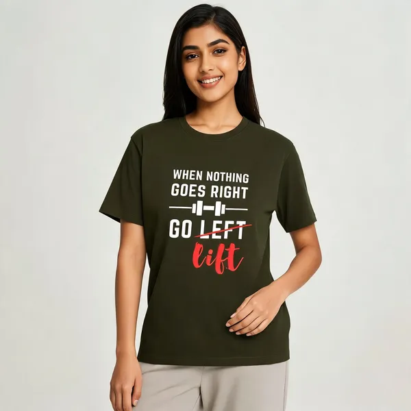 Go_Lift_Unisex_T_Shirt_Gym_Workout_Graphic_Tee_Olive_Green