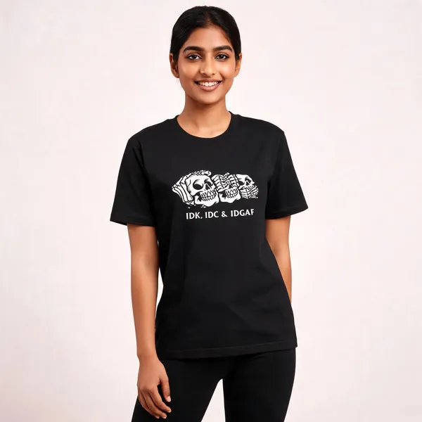 Idk_Unisex_T_Shirt_Funny_Streetwear_Graphic_Tee_Black