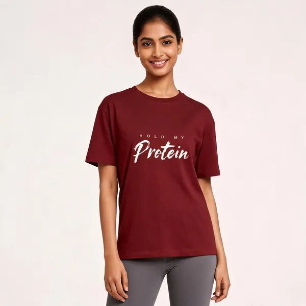 Hold_My_Protein_Unisex_T_Shirt_Funny_Gym_Graphic_Tee_Brick_Red