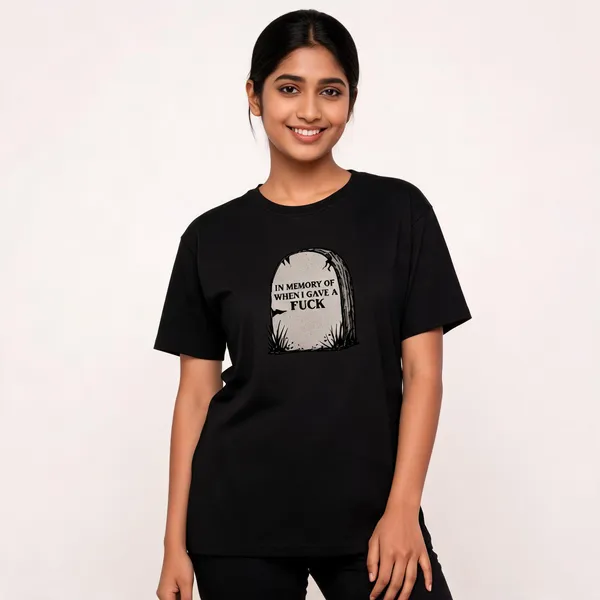 No_Fucks_To_Give_Unisex_Classic_T_Shirt_Black