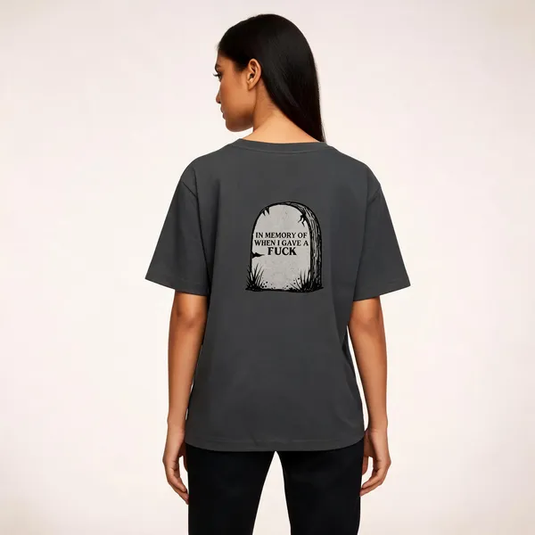No_Fucks_To_Give_Unisex_Classic_T_Shirt_Steel_Grey