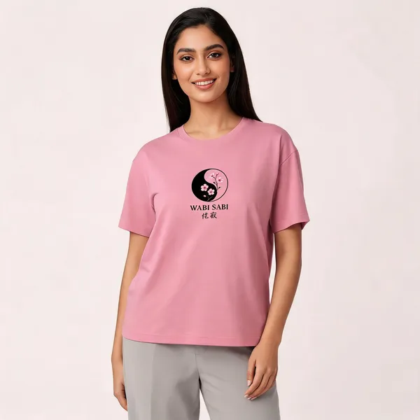 Wabi_Sabi_Unisex_Classic_T_Shirt_Flamingo