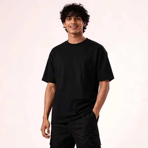 High_Wings_Unisex_Oversized_T_Shirt_Black